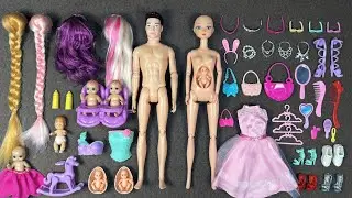 14 Minutes Satisfying with Unboxing Barbie Family Playset, Cute Doll Toys ASMR | Review Toys 