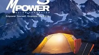 World's Lightest & Most Portable Solar Powered Generator