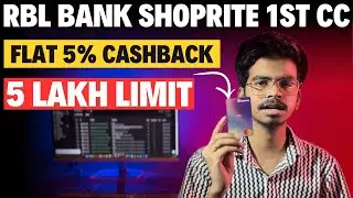 RBL Shoprite Credit Card Unboxing, Review & Benefits, RBL Bank Life Time Free Credit Card, TECH AMAN