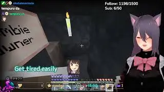 If a follower is a digger #vtuberclip #twitchvtuber #minecraft