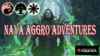 Naya Aggro Adventures Standard Deck BO3 MTG Arena