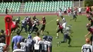 American Football Berlin Thunderbirds vs  Spandau Bulldogs B Jugend