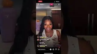 JT chops it up with fans on ig live