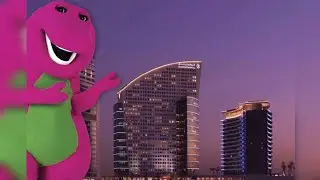 Barney's Appearance In DFC, DUBAI Toy R Us