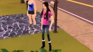 Sims 3- Creepy adult to child glitch! (two glitches in one!)