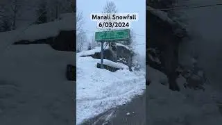 #livesnowfall #snowupdate #himachaltourism #himachalnews #solangvalley #manali #roadconditions