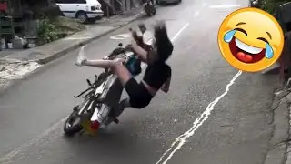 Motorcycle Stunt Gone Wrong 💀 Funniest Bike Fail Ever