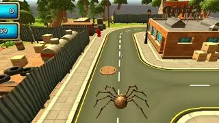 Best Dino Gamer - Spider Simulator Amazing City Android Gameplay #dinosaur #gameplay 