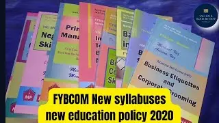 FYBCOM NEW SYLLABUSES 2024 (nep) Nwe education policy 2020