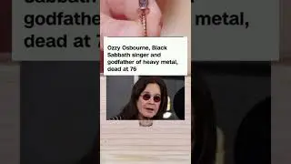 Ozzy Osbourne is dead