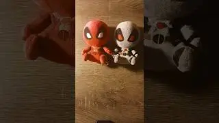 Showing off my Deadpool Mopeez plushies! #deadpool #deadpooledit #deadpoolmarvel #deadpool3