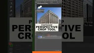 ( 13 ) photoshop perspective crop tool quick - short tutorial #photoshopcourse #tools