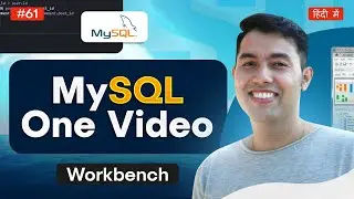 📌 MySQL in One Video Using Workbench in Hindi