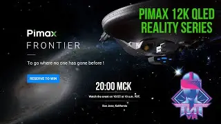 Стрим Pimax Frontier (12K QLED Шлем)