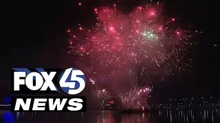 Happy New Year! Baltimore's New Year's Eve fireworks show