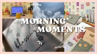 Morning study vlog📚||නිදහස් උදේ වරුවක්🌻||Morning moments☀💛