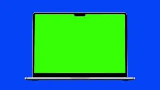 Laptop animation green screen - Free 4k stock footage #nocopyright