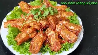 cách làm tôm rang muối hồng kông rất đặc trưng ngon//dễ làm#trannguyenfoodvlog#14