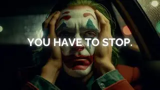 Stop Suffering in Your IMAGINATION - Joker Speech (Dark Motivation)