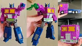SHATTERED GLASS?!? AS Toys AS-08C Iron General(Purple) SS'86 SG OPTIMUS PRIME KO Images!!!