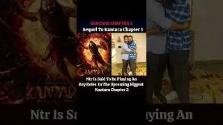 Ntr In Kantara l#movieupdates #southmovie #rishabshetty #jrntr #ntr #kantara #kantarachapter1 #movie