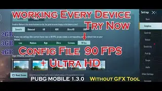 1.4 update | 90FPS PUBG CONFIG FILE | EXTREME GRAPHIS | ENABLE ULTRA HD GRAPHICS | #MobileGamingPS