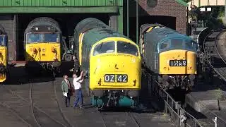 BR Class 42 Warship D821 Greyhound During the 