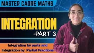 Master Cadre Maths | Integration Part 3 | KVS NVS PGT Preparation 📘 # lecture 30
