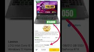 Lenovo LOQ i5 13th Gen + RTX 4050 at a SHOCKING Flipkart price! 🤯 #LenovoLOQ #RTX4050 #FlipkartSale