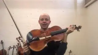 What's Richard setting up series: Struna classroom viola 16.5 inch!!