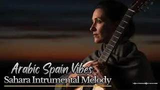 Desert Nights Arabic Spanish Instrumental — Soulful Guitar Under Desert Moon