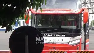 Tujuan Palembang Bus Rosalia Indah Terminal Maospati Magetan