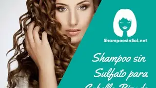 Shampoo sin sulfato para cabello rizado