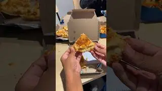 Domino&rsquo;s Cheese & Corn Paratha Pizza 😍❤️ #shorts