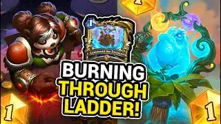 [Wild] THE NEW KING OF BURN! (Quest Shaman) | United in Stormwind | Wild Hearthstone