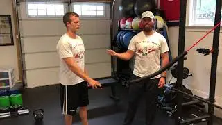 The Chop For Improved Rotation During Quarterback Throw