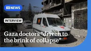 Health care staff in Gaza 
