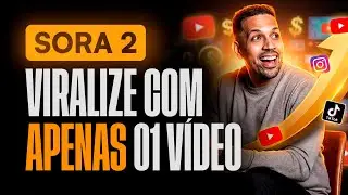 Sora 2 &ndash; Tutorial de IA Para Iniciantes e Avan&ccedil;ados: O Guia Que Todos Precisam Assistir!