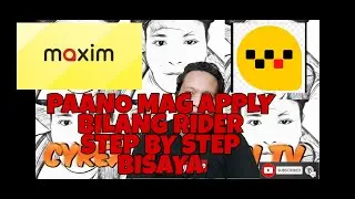 MAXIM RIDER how to apply - step by step