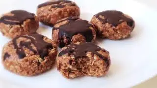 HEALTHY BREAKFAST COOKIES | No Bake Peanut Butter Oatmeal Cookie Recipe