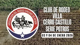 Serie Potros – Club de Rodeo Villa Cerro Castillo | 03 y 04 de Enero 2026