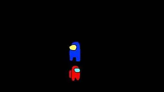 Animation of the blue Among Us destroyed the red Among Us for shorts #shots