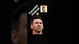 Messi eyes stop challenge 👍 #shorts #viral #challenge