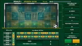 Juego virtual football Penalty - Inbet L
