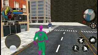 Spider Hero City Battle #3 | Spider Hero Gangster City Missions - Android GamePlay