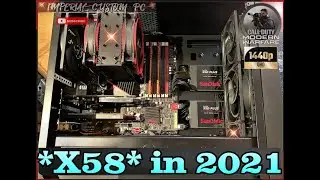 X58 in 2021 | CoD: Warzone | #Tech4Sale: X5680 (4.6) + R9-390X OC FPS Demo #SHORTS