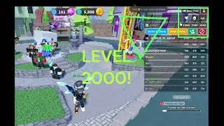 LEVEL 2000 player in tower defense simulator