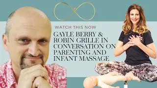 Robin Grille in conversation with Gayle Bery on parenting for a peaceful world and infant massage.