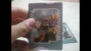 Dinosaur King Real Anime Cards