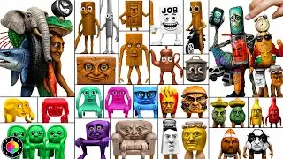 Esculpiendo TODAS las FAMILIAS de BRAINROTS! (TUNG SAHUR, KAR KER, COMBINACION, GARAM) | PlastiVerse
